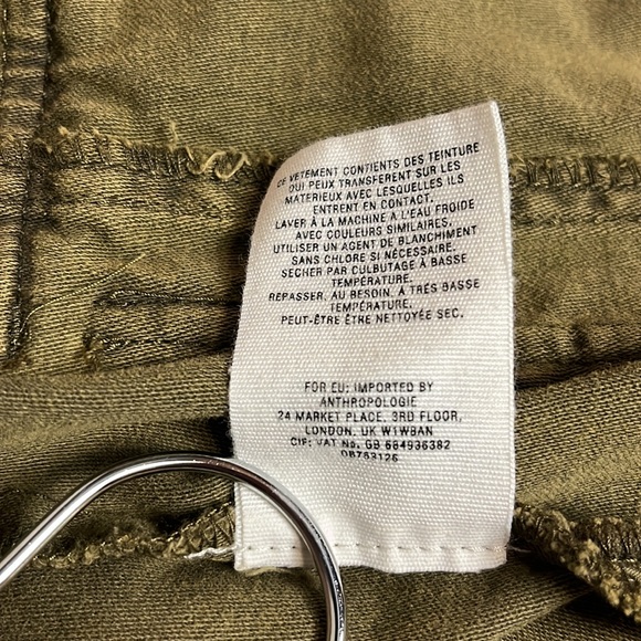 Anthropologie Utility/Military Jacket - Picture 8 of 8
